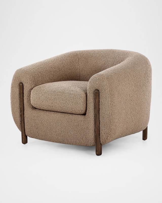 Lyla Oversized Sherpa Chair
